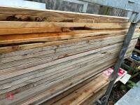 80+ LENGTHS OF 6'' X 1'' CEDAR BOARDS - 2