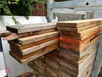 80+ LENGTHS OF 6'' X 1'' CEDAR BOARDS - 5