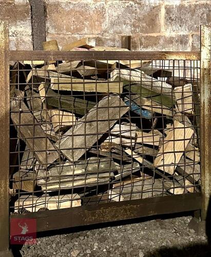 CRATE OF TIMBER OFFCUTS