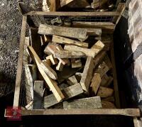 CRATE OF TIMBER OFFCUTS - 2