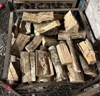 CRATE OF TIMBER OFFCUTS - 2