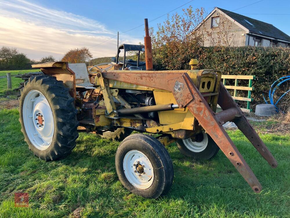 1970 DAVID BROWN 990 INDUSTRIAL TRACTOR