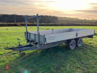 14' X 6' 8'' BATESON FLAT BED TRAILER