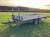 14' X 6' 8'' BATESON FLAT BED TRAILER - 2