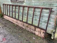 4 X CATTLE FEED BARRIERS - 16