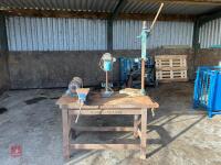 DENING OF CHARD WORK BENCH & TOOLS