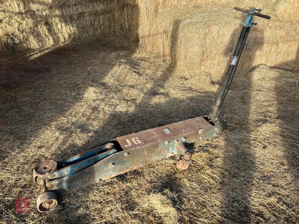 TJ 100 10t WORKSHOP TROLLEY JACK