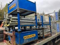 5 STILLAGES OF K GUARD FITTINGS