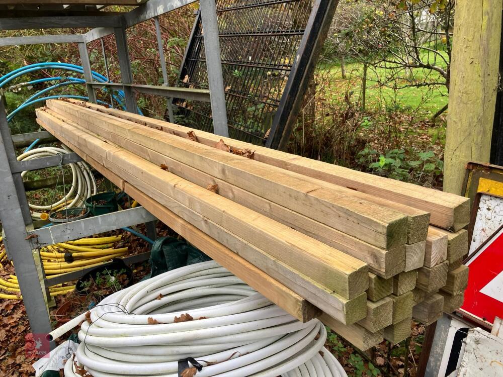 20 X 4.8M X 2'' X 2'' TIMBER BATONS