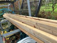 20 X 4.8M X 2'' X 2'' TIMBER BATONS - 4