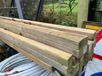 20 X 4.8M X 2'' X 2'' TIMBER BATONS - 5