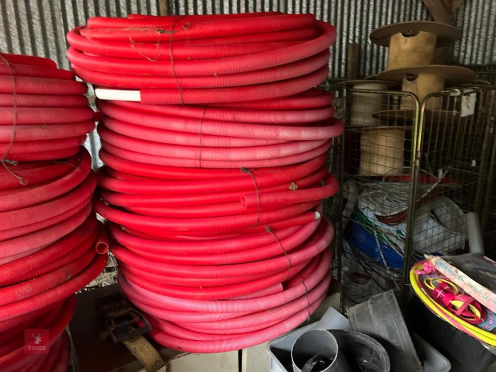 5 ROLLS OF INSULATED WATER PIPE