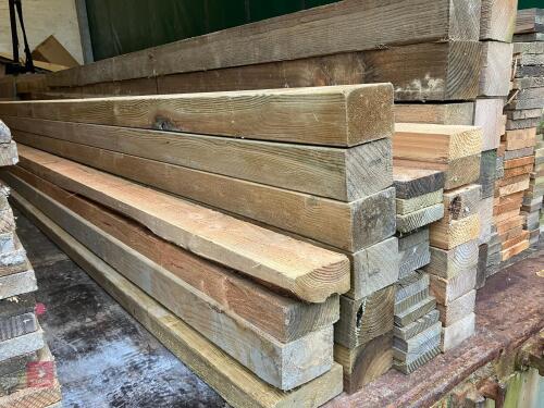 32 MIXED TYPE CEDAR LENGTHS