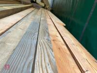 65 X 4.8M X 3'' X 1'' CEDAR LENGTHS - 6