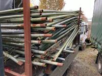 30 HERRAS FENCING PANELS AND STILLAGE - 8