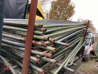 30 HERRAS FENCING PANELS AND STILLAGE - 9