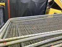 30 HERRAS FENCING PANELS AND STILLAGE - 12