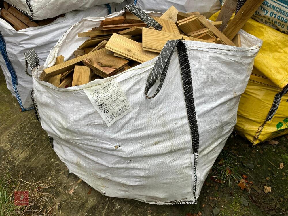 1 DUMPY BAG OF TIMBER OFFCUTS