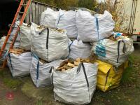 5 DUMPY BAGS OF TIMBER OFFCUTS - 8