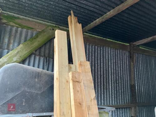 8 LENGTHS OF 4'' X 2'' TIMBER