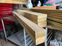 6 LENGTHS OF CEDAR TIMBER - 3