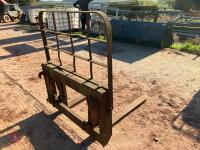 SET OF EURO 8 PALLET FORKS - 7