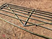 12' GALVANISED FIELD GATE (6) - 6