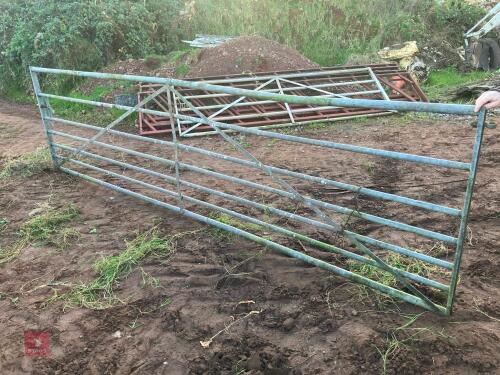 14' GALVANISED FIELD GATE (2)