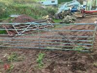 14' GALVANISED FIELD GATE (2) - 2