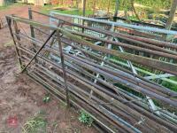 3 X 10' MIXED METAL GATES - 8