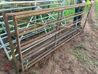 2 X HD METAL YARD GATES - 3