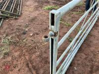 9' HD GALVANISED YARD GATE (3) - 3