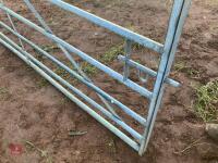 9' HD GALVANISED YARD GATE (3) - 7