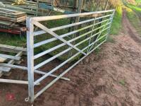 12' HD GALVANISED FIELD GATE (4) - 2