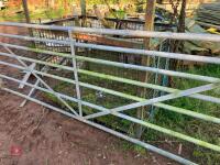 12' HD GALVANISED FIELD GATE (4) - 5