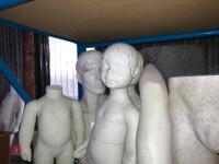 2 CHILD MANNEQUINS AND SEVERAL PARTS - 3