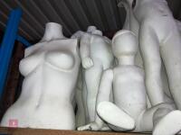 LARGE QTY OF MANNEQUINS - 5