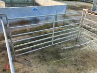 4 GALVANISED 6' SHEEP HURDLES - 7