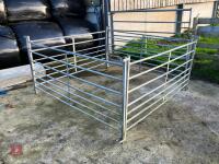 4 GALVANISED 6' SHEEP HURDLES