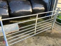 4 GALVANISED 6' SHEEP HURDLES - 4