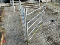 3 X 4' GALVANISED SHEEP HURDLES - 4