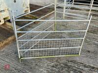 3 X 4' GALVANISED SHEEP HURDLES - 5