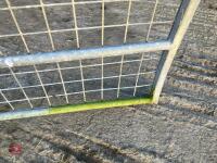 3 X 4' GALVANISED SHEEP HURDLES - 6