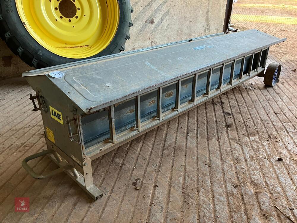 IAE 8' GALVANISED SHEEP CREEP FEEDER (2)