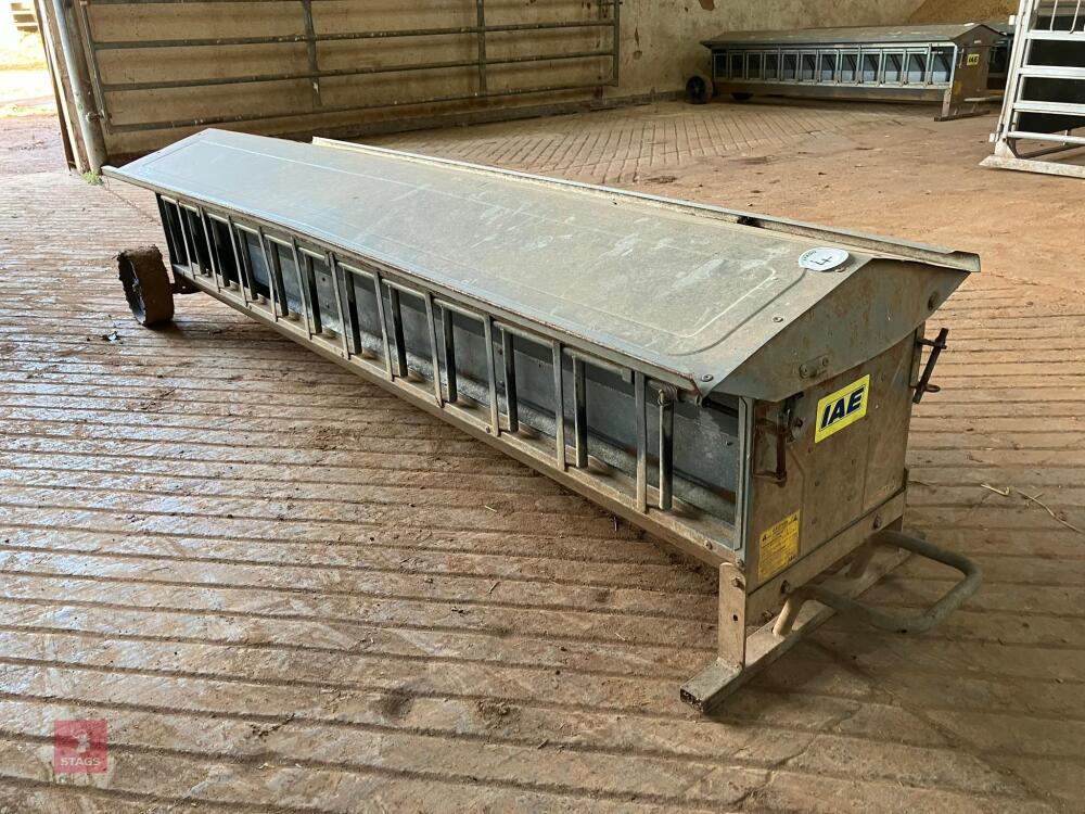 IAE 8' GALVANISED SHEEP CREEP FEEDER (4)