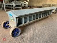 IAE 8' GALVANISED SHEEP CREEP FEEDER (4) - 8