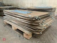 16 x 5' SHEARWELL LAMBING BOARDS (13) - 3