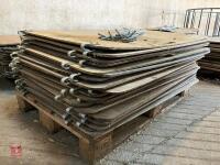 20 X 4' SHEARWELL LAMBING BOARDS (17) - 7