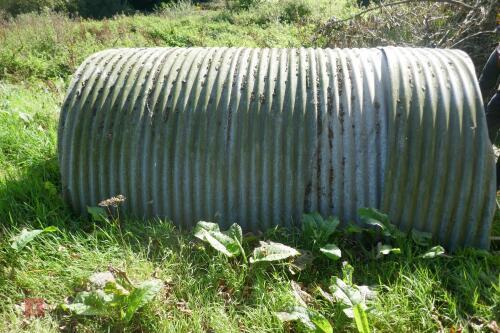 GALVANISED TIN PIG ARC