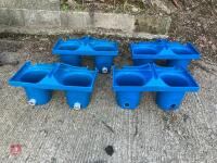 4 HOOK-OVER WYDALE CALF FEEDERS - 2